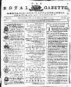 Royal Gazette of Jamaica Saturday 11 May 1793 Page 1