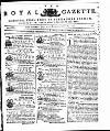 Royal Gazette of Jamaica Saturday 08 June 1793 Page 1