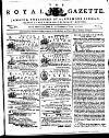 Royal Gazette of Jamaica Saturday 15 June 1793 Page 1