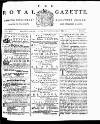 Royal Gazette of Jamaica Saturday 19 July 1794 Page 1