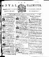 Royal Gazette of Jamaica Saturday 06 September 1794 Page 1