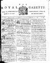 Royal Gazette of Jamaica Saturday 13 September 1794 Page 1