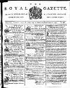 Royal Gazette of Jamaica Saturday 20 September 1794 Page 1