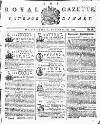 Royal Gazette of Jamaica Wednesday 26 November 1794 Page 1