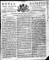 Royal Gazette of Jamaica Saturday 22 June 1811 Page 1