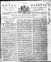 Royal Gazette of Jamaica Saturday 13 July 1811 Page 1