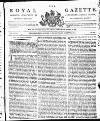 Royal Gazette of Jamaica Saturday 24 August 1811 Page 1