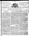 Royal Gazette of Jamaica Saturday 09 November 1811 Page 1