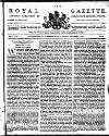Royal Gazette of Jamaica Saturday 07 December 1811 Page 1