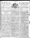 Royal Gazette of Jamaica Saturday 14 December 1811 Page 1