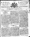 Royal Gazette of Jamaica Saturday 28 December 1811 Page 1