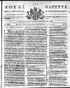 Royal Gazette of Jamaica Saturday 19 September 1812 Page 1