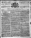 Royal Gazette of Jamaica Saturday 14 November 1812 Page 1