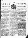Royal Gazette of Jamaica Saturday 30 October 1813 Page 1