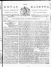 Royal Gazette of Jamaica Saturday 26 November 1814 Page 1