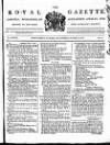 Royal Gazette of Jamaica Saturday 12 October 1816 Page 1