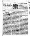 Royal Gazette of Jamaica Saturday 11 January 1817 Page 1