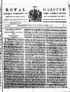 Royal Gazette of Jamaica Saturday 25 January 1817 Page 1