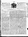 Royal Gazette of Jamaica Saturday 14 March 1818 Page 1