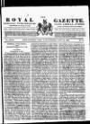Royal Gazette of Jamaica Saturday 22 April 1826 Page 1