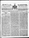 Royal Gazette of Jamaica Saturday 13 May 1826 Page 1