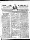 Royal Gazette of Jamaica Saturday 10 June 1826 Page 1