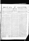 Royal Gazette of Jamaica Saturday 13 January 1827 Page 1