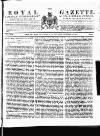 Royal Gazette of Jamaica Saturday 17 November 1827 Page 1