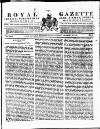 Royal Gazette of Jamaica Saturday 29 December 1827 Page 1