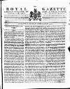 Royal Gazette of Jamaica Saturday 12 January 1828 Page 1