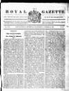 Royal Gazette of Jamaica Saturday 31 October 1835 Page 1
