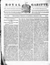 Royal Gazette of Jamaica Saturday 13 February 1836 Page 1
