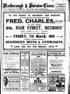 South Yorkshire Times and Mexborough & Swinton Times Saturday 01 March 1919 Page 1