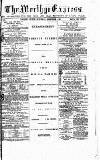 Merthyr Express Saturday 05 December 1874 Page 1