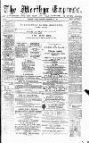 Merthyr Express Saturday 28 December 1878 Page 1