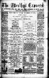 Merthyr Express Saturday 29 May 1880 Page 1