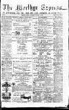 Merthyr Express Saturday 08 January 1881 Page 1