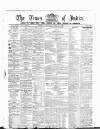 Times of India Monday 22 July 1861 Page 1