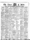 Times of India Tuesday 30 July 1861 Page 1