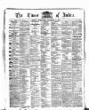 Times of India Wednesday 18 December 1861 Page 1