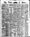 Times of India Wednesday 13 January 1864 Page 1