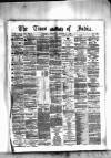 Times of India Monday 02 August 1869 Page 1
