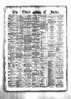 Times of India Monday 20 March 1871 Page 1