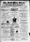 South Wales Gazette Friday 22 November 1889 Page 1