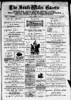 South Wales Gazette Friday 06 December 1889 Page 1