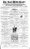 South Wales Gazette Friday 10 January 1890 Page 1
