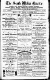 South Wales Gazette Friday 15 January 1892 Page 1