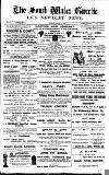 South Wales Gazette Friday 24 March 1893 Page 1
