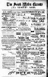 South Wales Gazette Friday 25 January 1901 Page 1