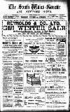 South Wales Gazette Friday 31 January 1908 Page 1